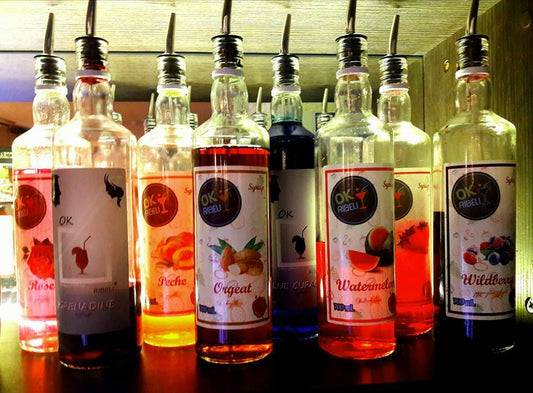 სიროფები კოქტეილებისთვის 0,7ლიტრი