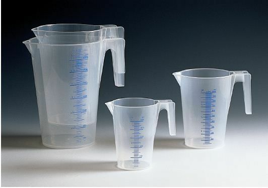 პლასტმასის საზომი ჭიქა 2ლიტრი