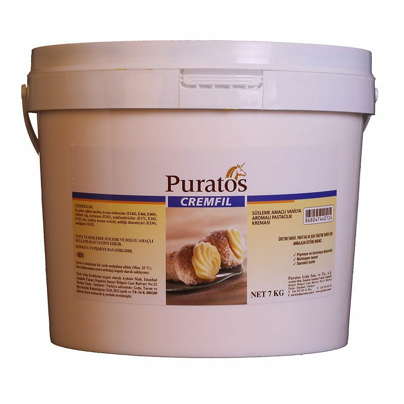 თერმო ბანკი ჟელე. კრემფილი. ვანილი 6 კგ.