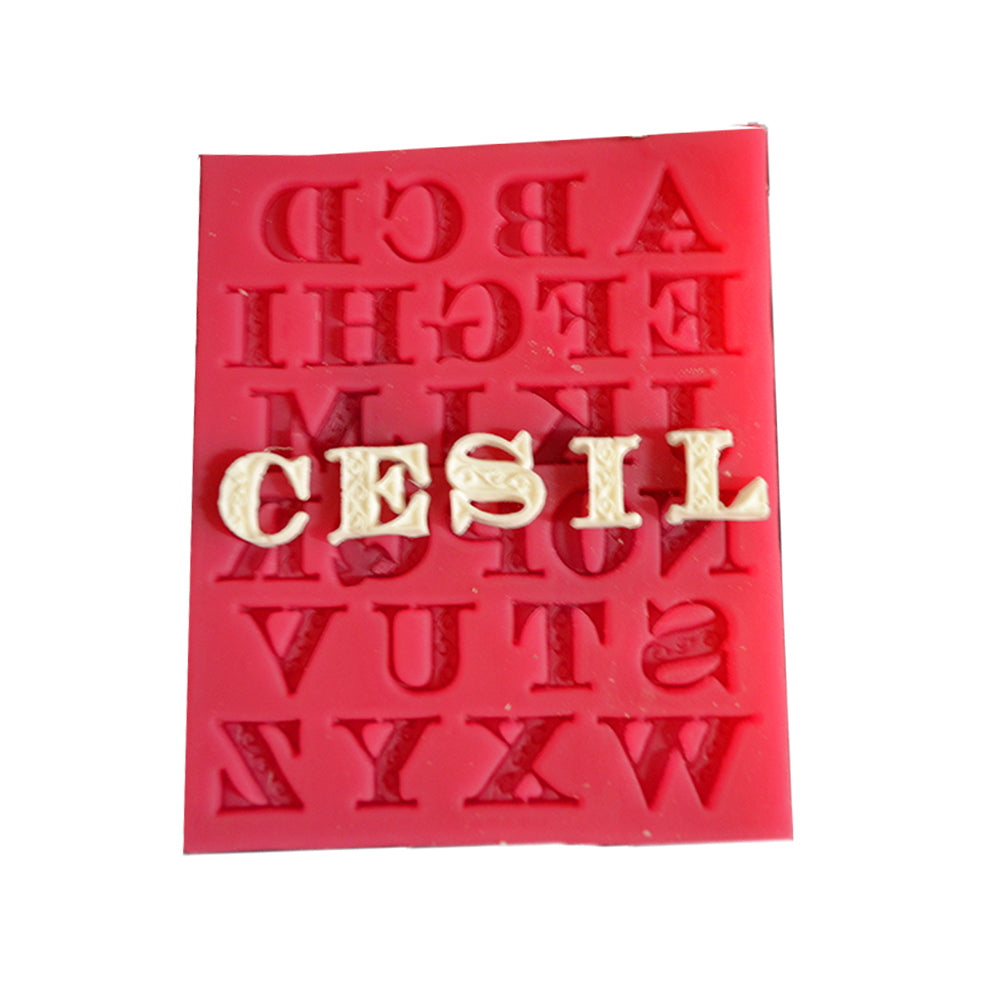 სილიკონის მოლდი "ანბანი"