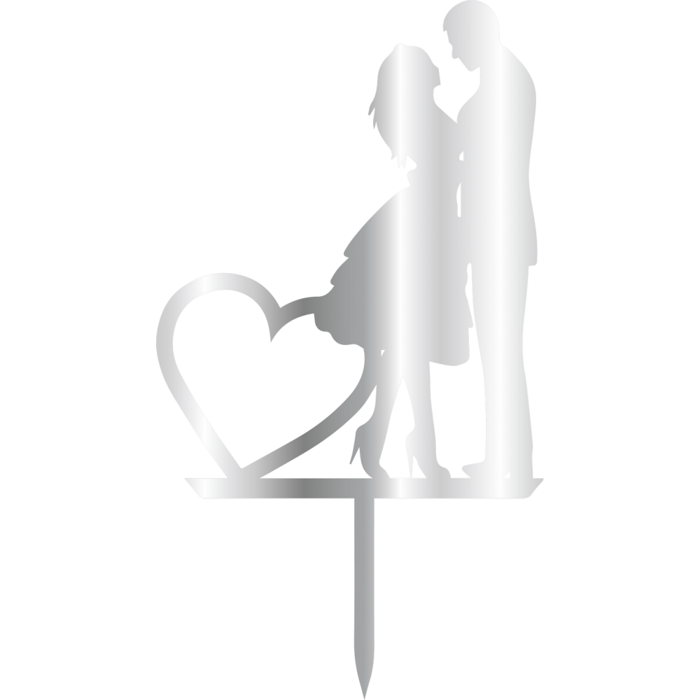 ტოპერი "woman&man" ვერცხლისფერი