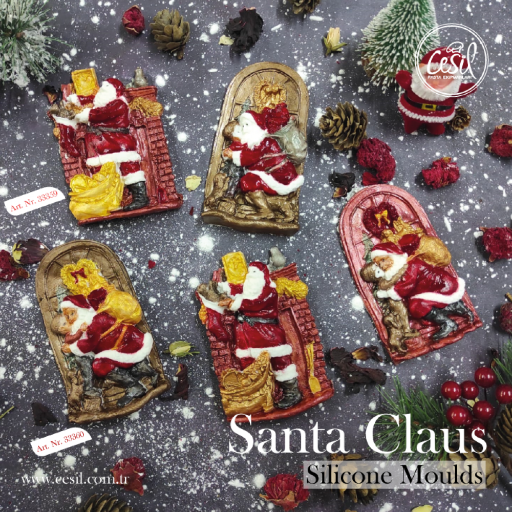 სილიკონის მოლდი "სანტა კლაუს"