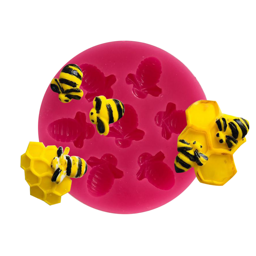 სილიკონის მოლდი "ფუტკრები"