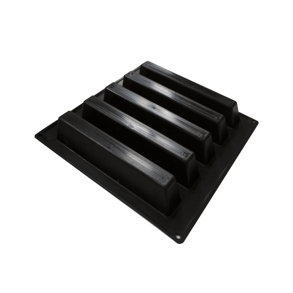 სილიკონის ფორმა "მართკუთხედი" 5ც.-ანი