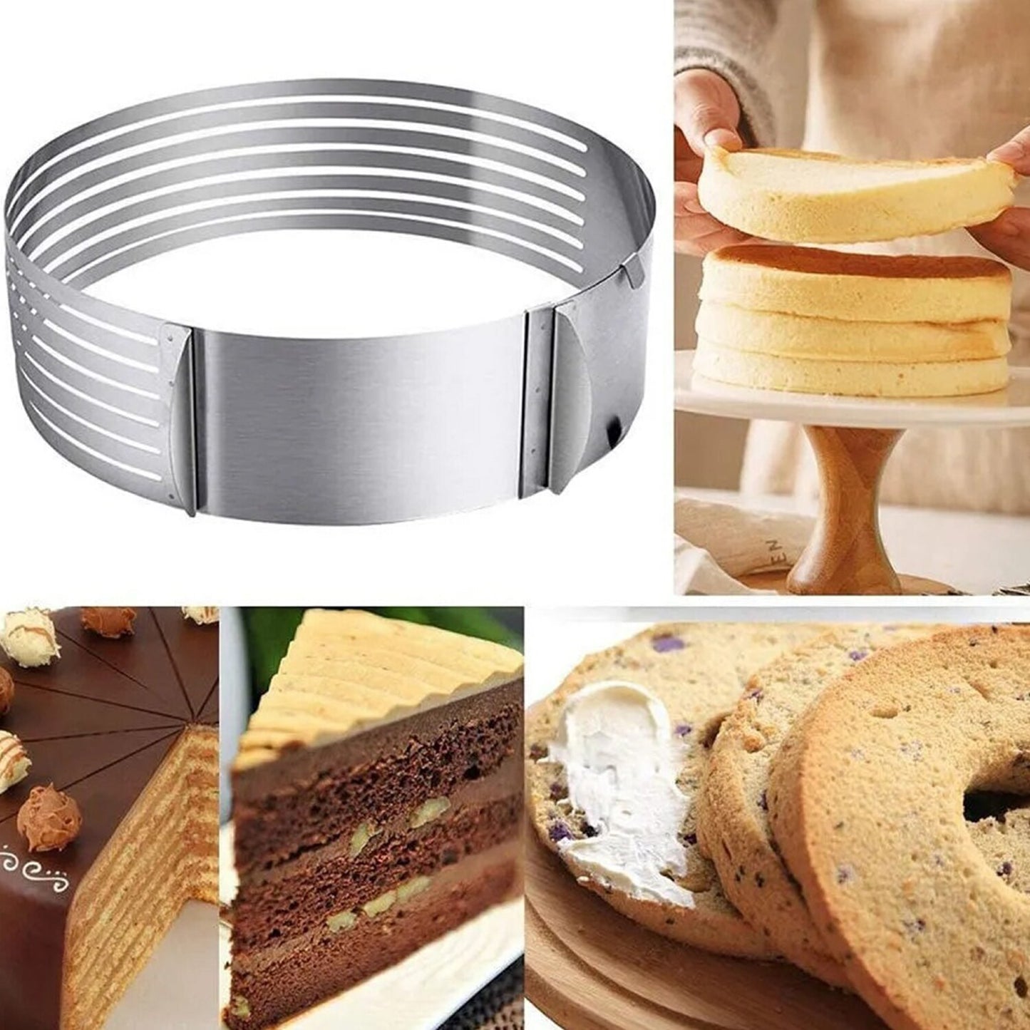 გასახსნელი საჭრელი რკალი D24cm-29.5cm სიმაღლე 8cm