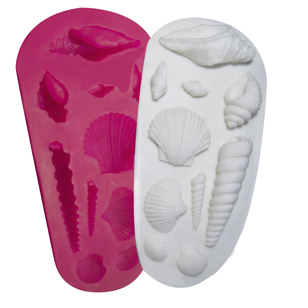 სილიკონის მოლდი "ნიჟარების ნაკრები" 1ც