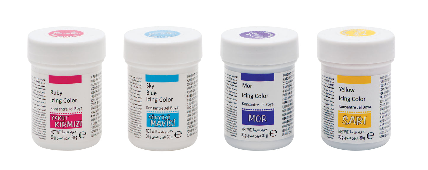 საკვები გელის წყალში ხსნადი 30გრ.