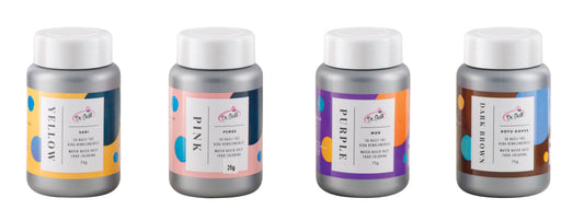 ფხვიერი საკვები საღებავი წყალში ხსნადი 75გრ.