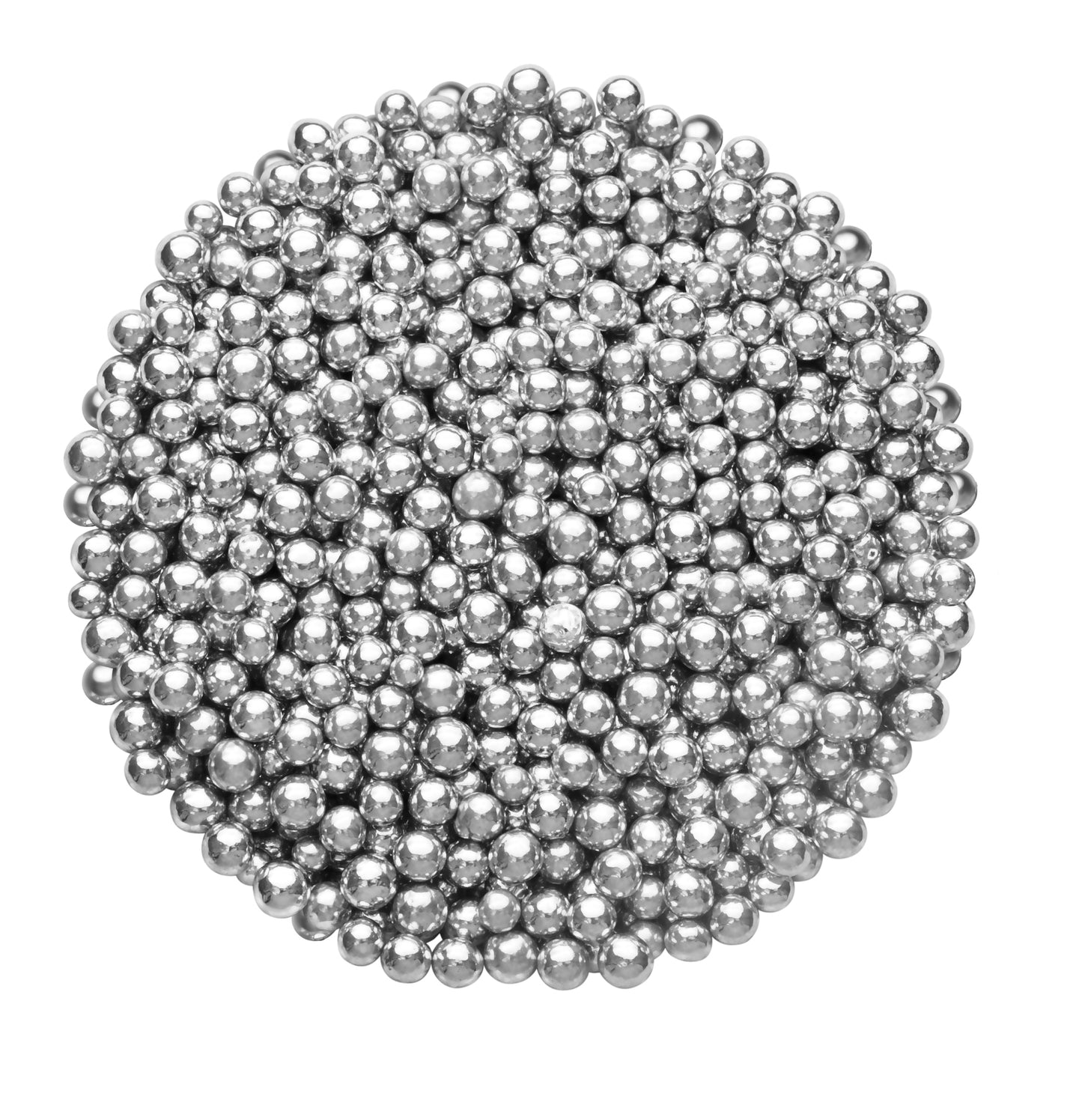 შაქრის დრაჟე ვერცხლისფერი 100გრ.