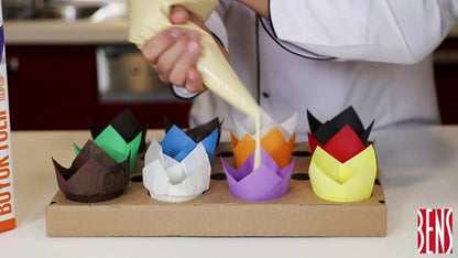 კაპსულები მაფინებისთვის "ტიტა" საკვები 1ც. 