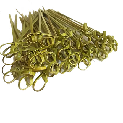 ჩხირები კანაპესთვის "კვანძი" ბამბუკი 10სმ. 250ც.