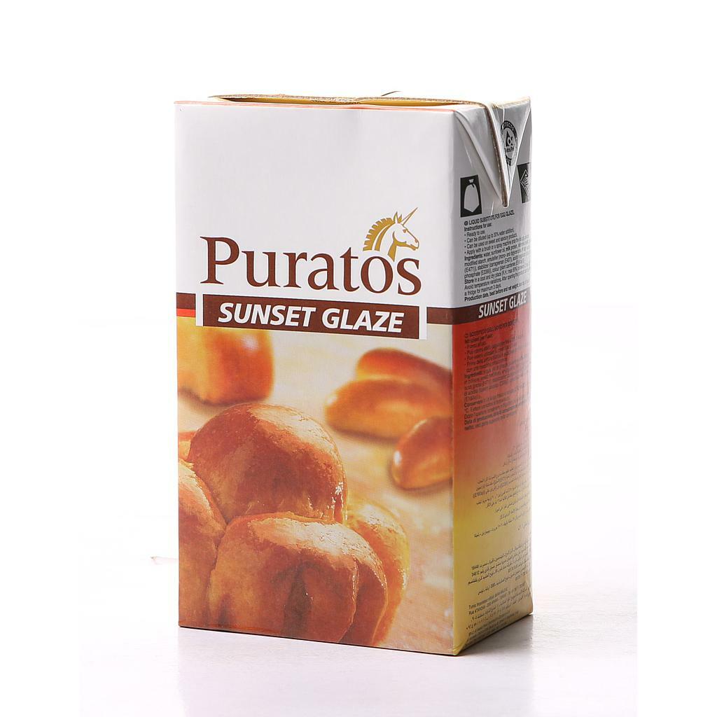 პურ ფუნთუშეულის ზედაპირის საპრიელებელი Sunset Glaze. Puratos 1ლტ.