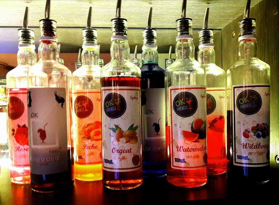 სიროფები კოქტეილებისთვის 0,7ლიტრი