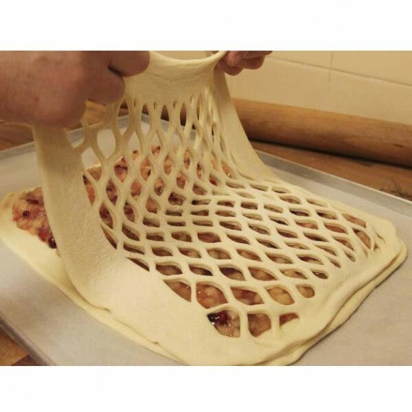 ცომის საჭრელი გორგოლაჭი "ბადე" პატარა 1ც.