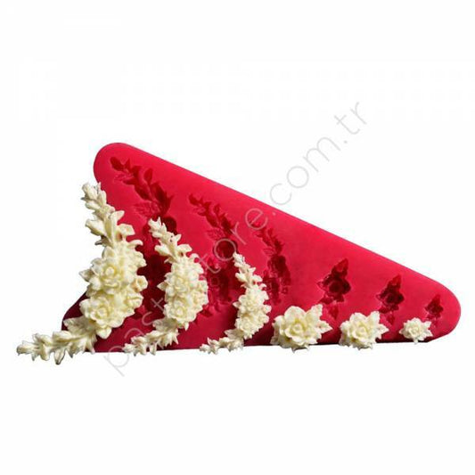 სილიკონის მოლდი "ყვავილები"