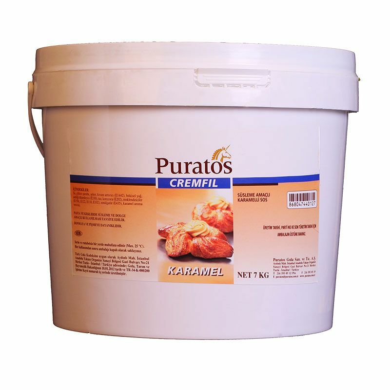 თერმო ბანკი ჟელე. კრემფილი. კარამელი. 6 კგ.