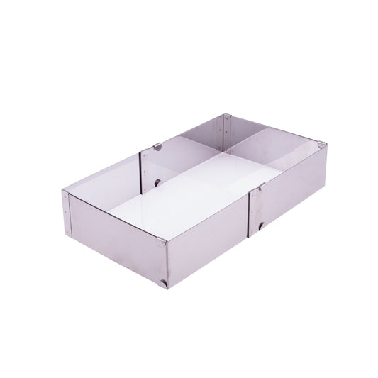 გასახსნელი ლითონის ფორმა ოთხკუთხედი  H10 x 20-40