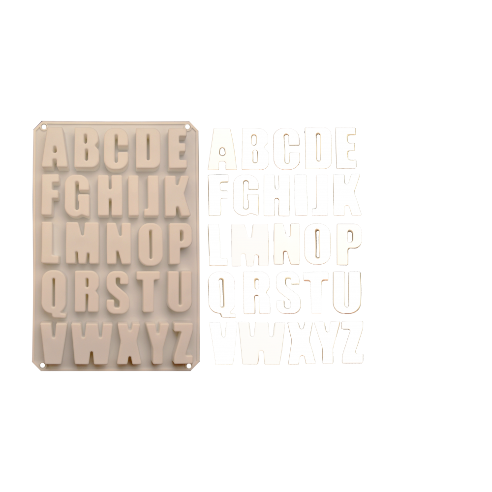 სილიკონის ფორმა "ანბანი"