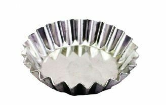 ლითონის ფორმა ტარტებისთვის