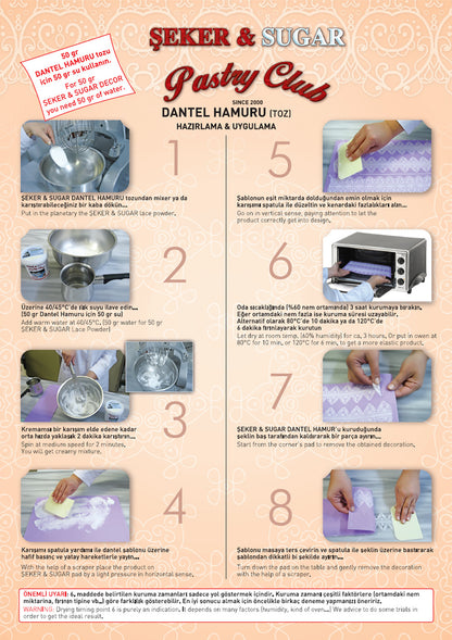 აისინგი მოქნილი (მაქმანების ფხვნილი) 100გრ.