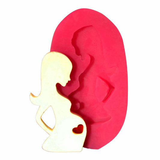 სილიკონის მოლდი "ორსული ქალი"