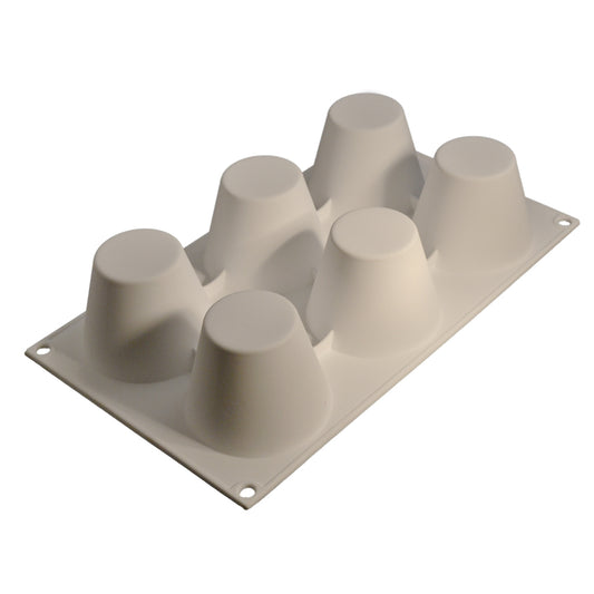 სილიკონის ფორმა Flexipan კექსი 6ც.-ნი