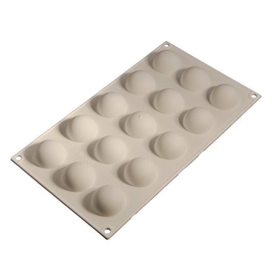 სილიკონის ფორმა Flexipan"ნახევარ-სფეროები" 15ც.-ნი