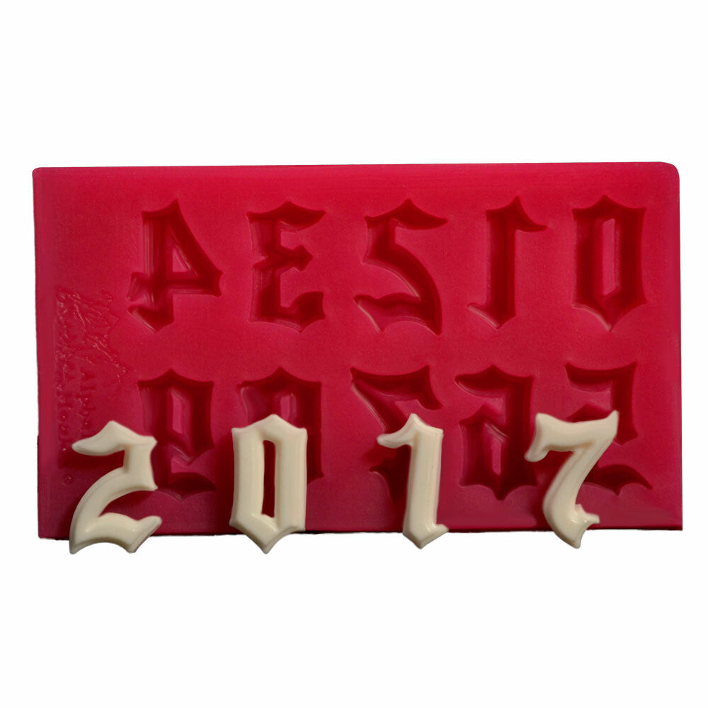 სილიკონის მოლდი  "ციფრები"