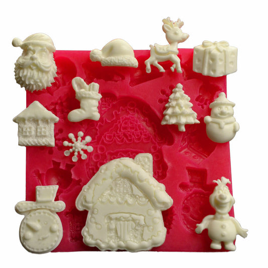 სილიკონის მოლდი "შობა 2"