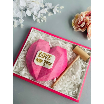 სილიკონის ყალიბი  "ბრილიანტის გული"