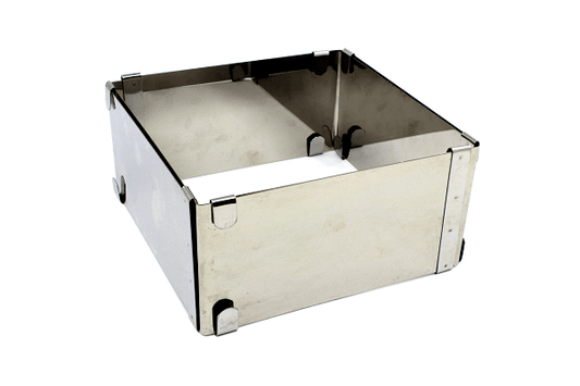 გასახსნელი ლითონის ფორმა ოთხკუთხედი  H15 x 20-40