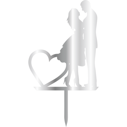 ტოპერი "woman&man" ვერცხლისფერი