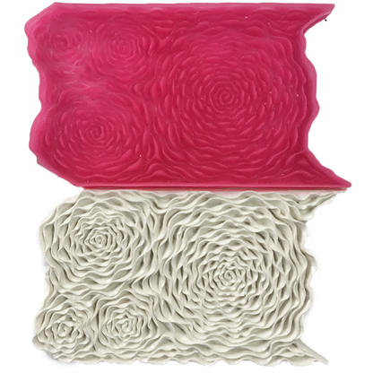 სილიკონის მოლდი "ყვავილის ტექსტურა"