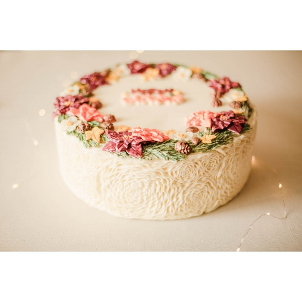 სილიკონის მოლდი "ყვავილის ტექსტურა"