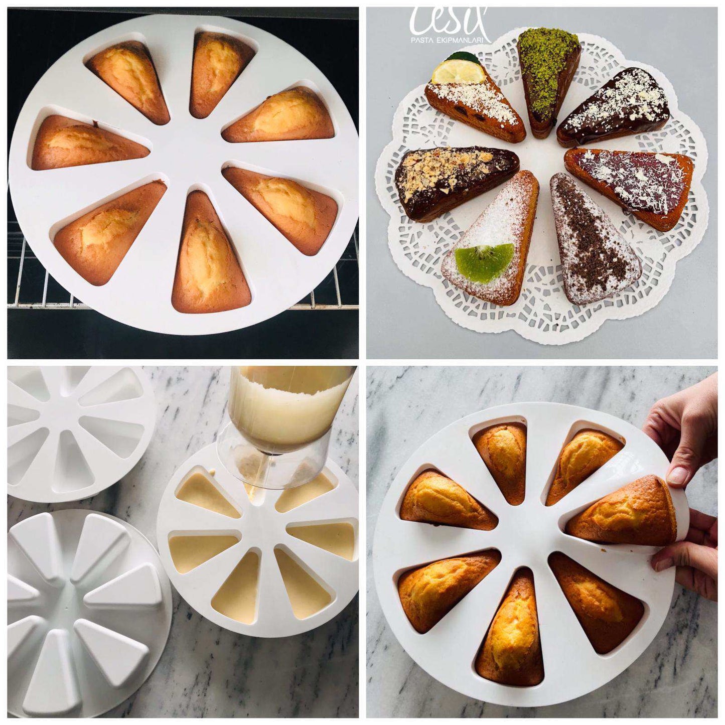 სილიკონის ფორმა "7 ნაჭერი"