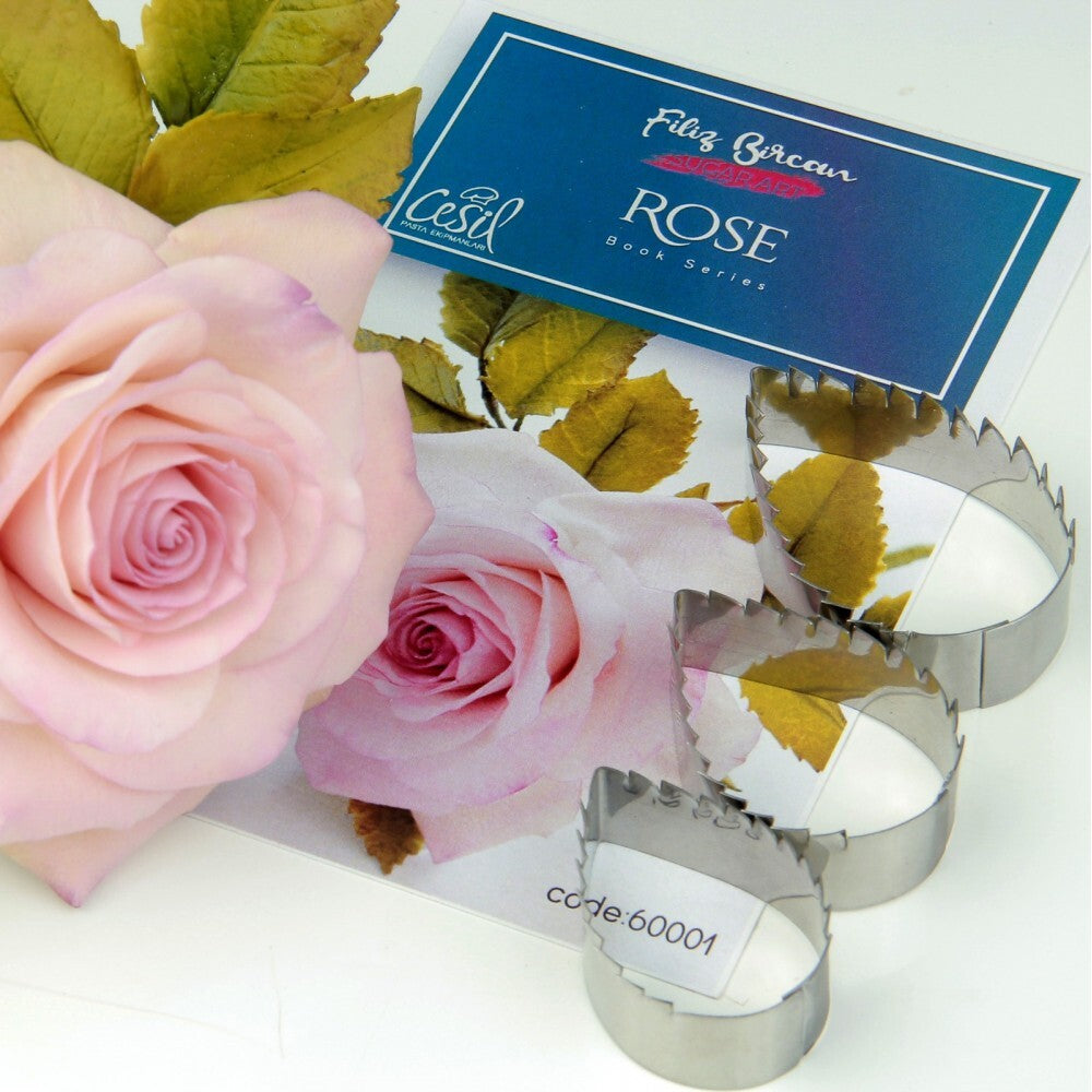 ლითონის გამოსაჭრელი "ვარდის ფოთოლი"