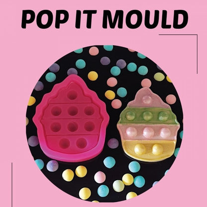 სილიკონის მოლდი "პოპ იტი" კაპქეიქკი