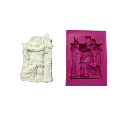 სილიკონის მოლდი "სანტა კლაუს"