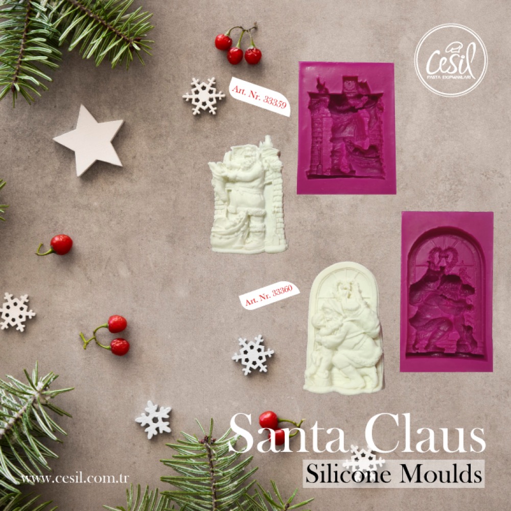 სილიკონის მოლდი "სანტა კლაუს"