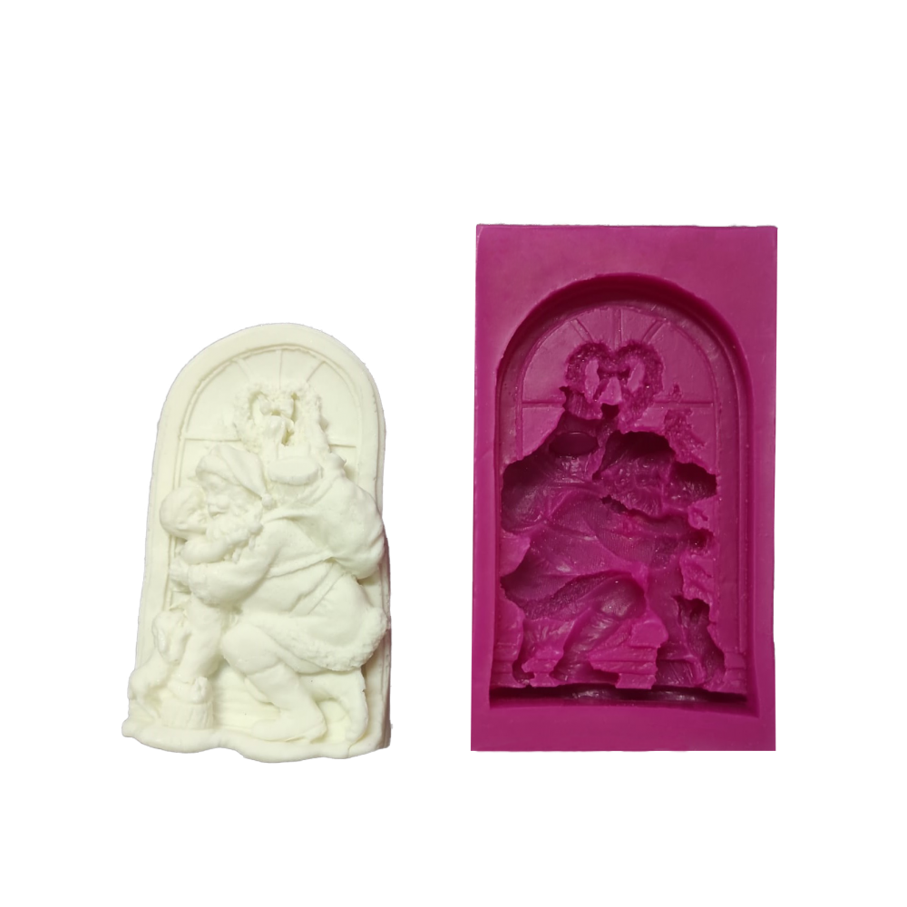 სილიკონის მოლდი "სანტა კლაუს 2"