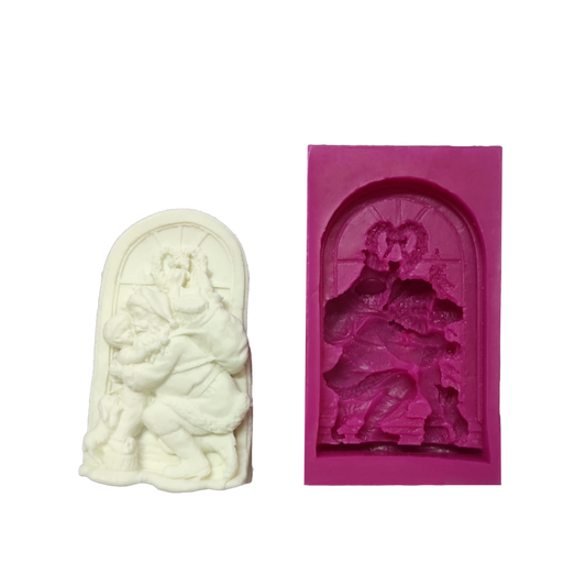 სილიკონის მოლდი "სანტა კლაუს 2"