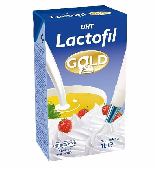 კულინარული ნაღები  "Lactofil Gold" 35% 1ლ.