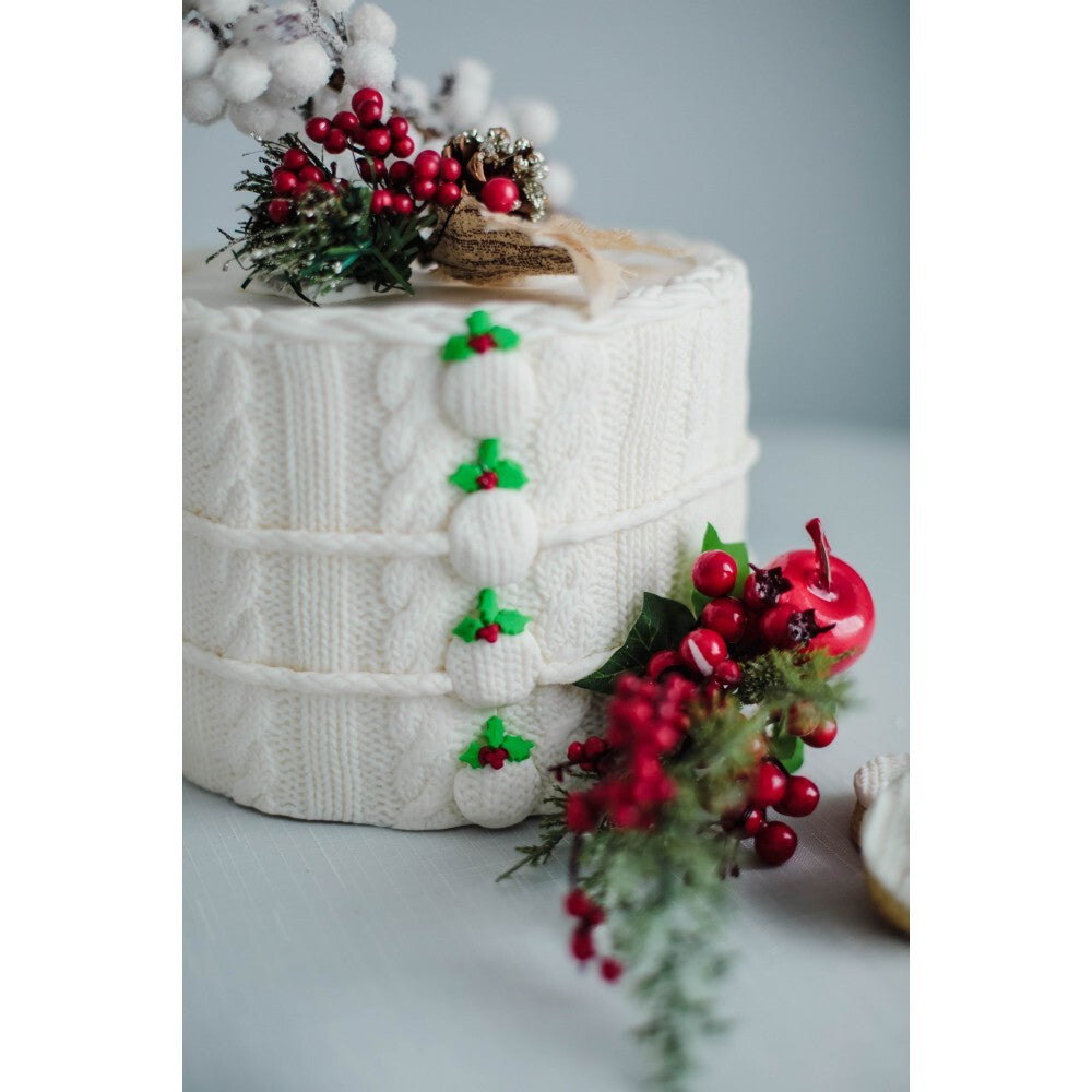 სილიკონის მოლდი "ნაქსოვი ნაწნავი"