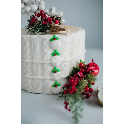 სილიკონის მოლდი "ნაქსოვი ნაწნავი"