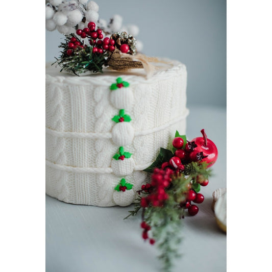 სილიკონის მოლდი "ნაქსოვი ნაწნავი"