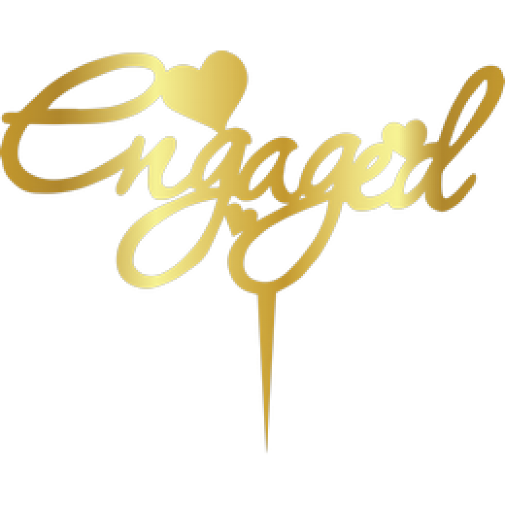 ტოპერი "ჩართული"ოქროსფერი