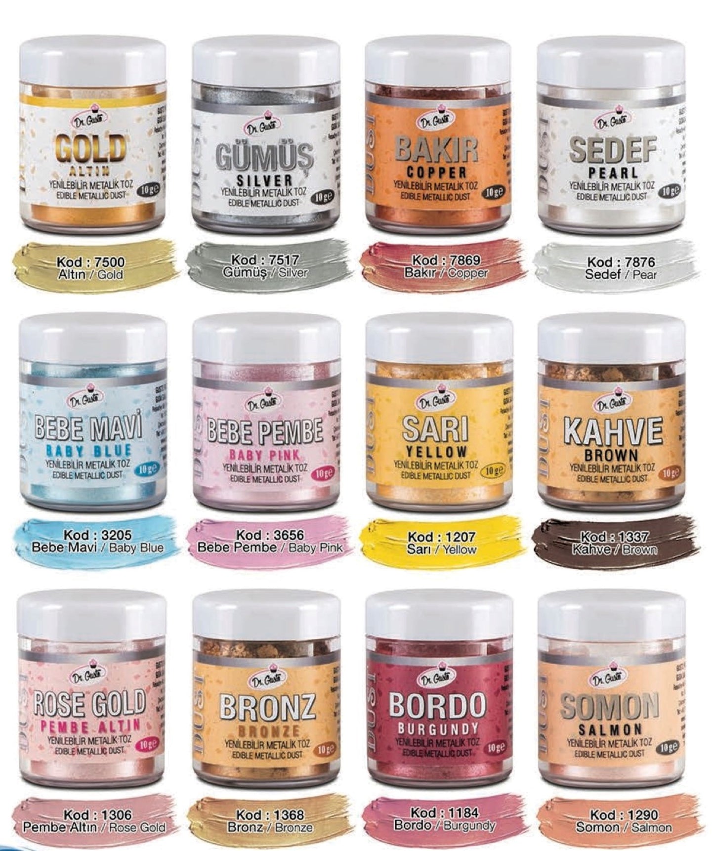 საკვების პროდუქტის კანდურინი (Candurin) 10გრ.