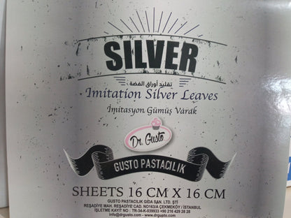 ვერცხლის ფოთლის იმიტაცია (პოტალი) 100ც.