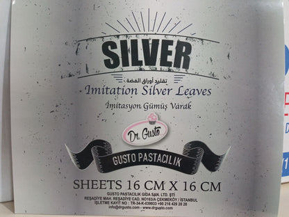 ვერცხლის ფოთლის იმიტაცია (პოტალი) 100ც.