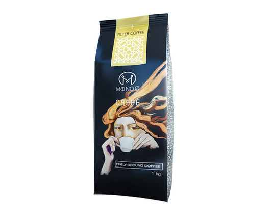 ყავა დაფქული Mondo Filter 1კგ.